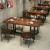 Import restaurant table dining table set chairs 4 dining room sets modern comedores chairs and tables restaurant Chinese style from China