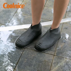 Reusable Rain Boot Cover Slip On Socks Footwear  Anti Slip Silicone Waterproof Shoe Covers
