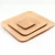 Import Reusable serving tray round square bamboo food fruit plate from China