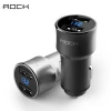 ROCK H2 Dual USB Car Charger Digital LED Display 5V 3.4A Fast Charging Voltage Monitoring Charger