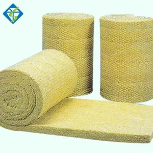 Rock wool insulation blanket with wire mesh best quality