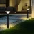 Import round solar 170mm 7W pillar lamp yard garden wall door post landscape lamp light from China