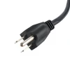 rubber  electric ac computer extension power cords