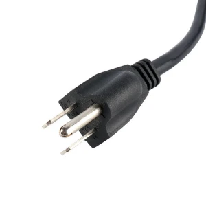 rubber  electric ac computer extension power cords