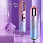 Salon Hair Dryer One Step Negative Ion Generator Hair Straightener Curler Hair Blow Dryer