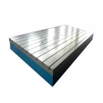 sand casting grooved t slot cast iron surface plate
