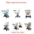 Import School Classroom Node Multi Purpose Chair Tripod Base Chair With Table With Casters from China
