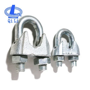 Sell Din 741 Malleable Ringing Wire Rope Clips New Style Din 741 Malleable