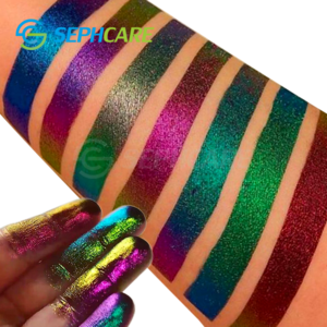 Sephcare cosmetic grade 2-4 color shift chameleon eyeshadow duochrome pigment