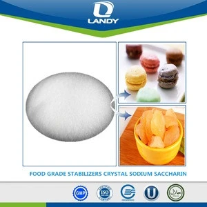 (SERIES MESH SIZE AVAILABLE)FOOD GRADE STABILIZERS CRYSTAL SODIUM SACCHARIN
