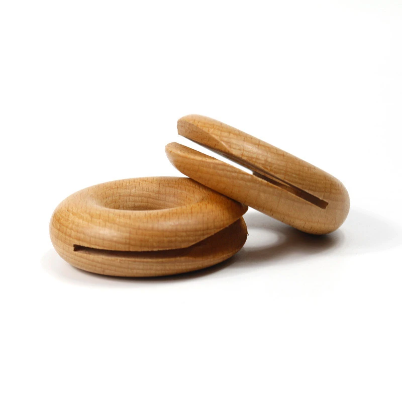 Shengqu eco- friendly Doughnut Design Kitchen Wood Food Bag Sealing Clips