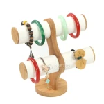 Shero Unique Jewelry Packaging Display Jewelry Display Bangle Bracelet Stand Wood Cute Jewelry Holder Display