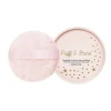 Shimmery body puff for face and hair cosmetics powder glitter