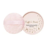 Shimmery body puff for face and hair cosmetics powder glitter