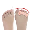 Silicone gel Soft Toe Spreader and Spacer Toe Divider Relief Silicone Toe Separator for Fighting Bunions