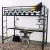 Import Simple and fashion style! Student dormitory Metal Loft Bed with Desk from China