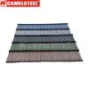 Simple Installation and Easy Maintenance Stone Coated Galvalume AluZinc Steel Based Roofing Tiles