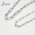 Import Simple Jewelry Accessories Rhodium Plated Link Chain Necklaces Winter Style from China