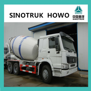 Sinotruk HowoA7 Truck Mounted Concrete Mixer Truck