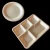 Import Size Customized Vacuum Forming Meat Packaging Biodegradable Food Trays from China