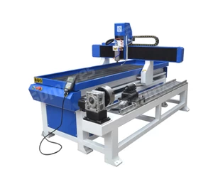 SM6015R  Advertising CNC Router 4 Axis Mach3 controller 650*1450mm