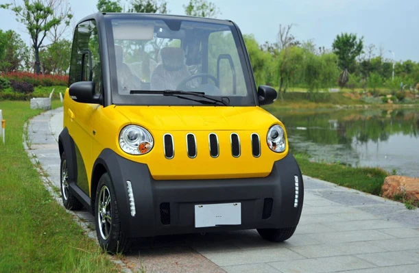 Small 4 wheel best price china small cars low speed electric vehicle With Air Condition Electric car