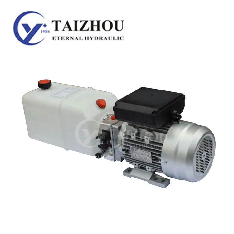 Small and Medium Lift Table Power Units With Balance Valve, Hydraulic Power Pack Unit pump with electric motor
