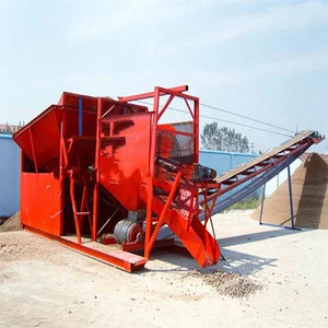 Small Capacity Gold Recovery without mercury with Concentrator for gold washing plant gold mining equipment
