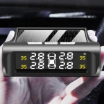 Smart Car TPMS Tyre Pressure Monitoring System Solar Power Digital TPM