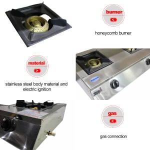 smart stove cooker top stainless steel 4 in 1 table top gas burner stove cooker