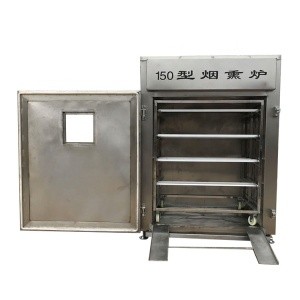 Smoking machine for fish and meat smoking and drying machine for meat automatic meat smoking machine