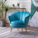 sofa single seat chair furniture,Modern Luxury Upholstered Arm Living Room Velvet Fabric Accent Chairs Furniture Sale Customized