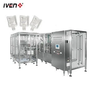 Soft Bag IV Infusion Pharmaceutical Manufacturing Machines Plant