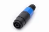 Speaker 4Pin Locking Amp Speaker Connector Solder Adapter Long Tail Professional XLR Female Socket 4Pole Audio Cable