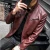 Import Spring and Autumn Mens PU Leather Jacket Mens Mens Stand Collar Slim Motorcycle jacket from China