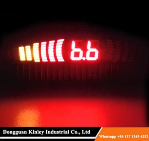 Stable performance led display customized 7 segment optoelectronic display for home application