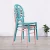 stacked colorful modern pink dressing chair  cafe restaurant events plastic dining chair