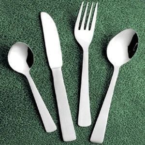 Stainless steel cutlery set table spoon ,dinner spoon, fork and butter knife