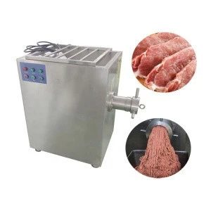 Stainless steel mince meat making frozen industrial italy electric manual meat mincer