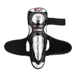 Stainless Steel Motocross Elbow Knee Shin Guard Pads 2Pcs Breathable Adjustable Knee trade assurance
