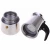 Import Stainless Steel Stove Top Coffee maker For Electric And Induction Cooker from China