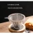 Import Stainless Steel Strainer Business Metal Mesh Layer Coffee Tea Drip Vietnamese Coffee Filter Reusable Kitchen Utensils Tools from China