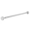 Stainless steel telescopic shower curtain rod