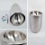 Import Stainless Steel Wall Mounted Sensor Urinal Waterless from China
