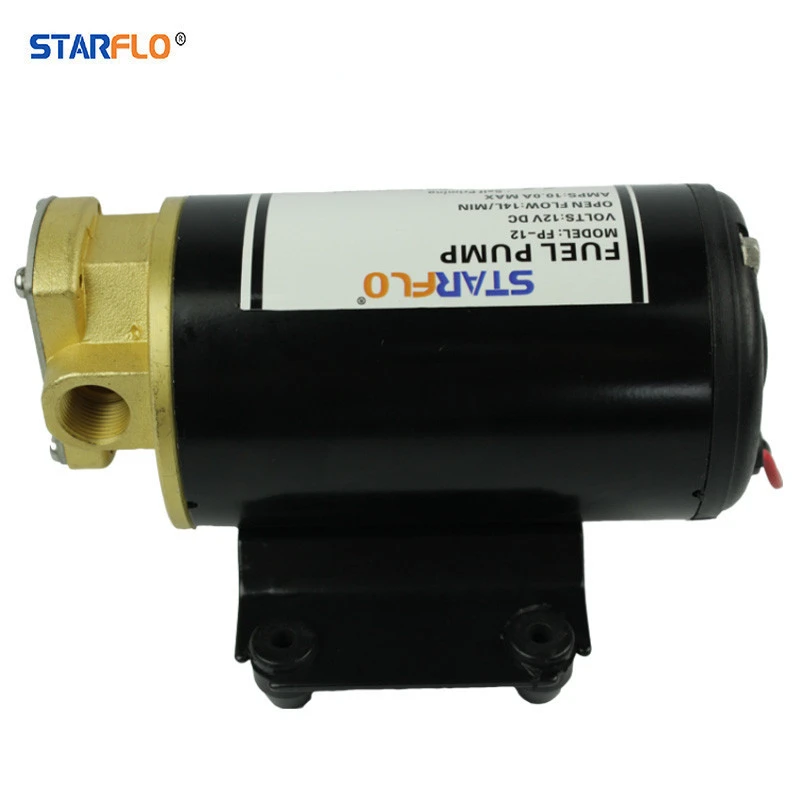 STARFLO 84W 14LPM 24V motorcycle food grade motor transmission fuel pump diesel rear gear oil pump