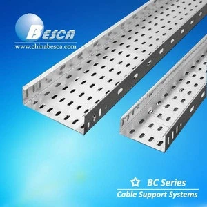 China Wire Mesh Cable Tray,Cable Ladder, Perforated Cable Tray