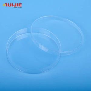Sterile Disposable Plastic 35mm 60mm 65mm 70mm 75mm 90mm 150mm Petri Dish