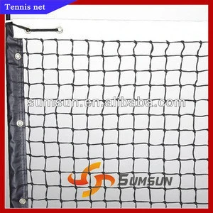STN-30 Tennis Nets Single twine throughout Complete with double thickness vinyl headband