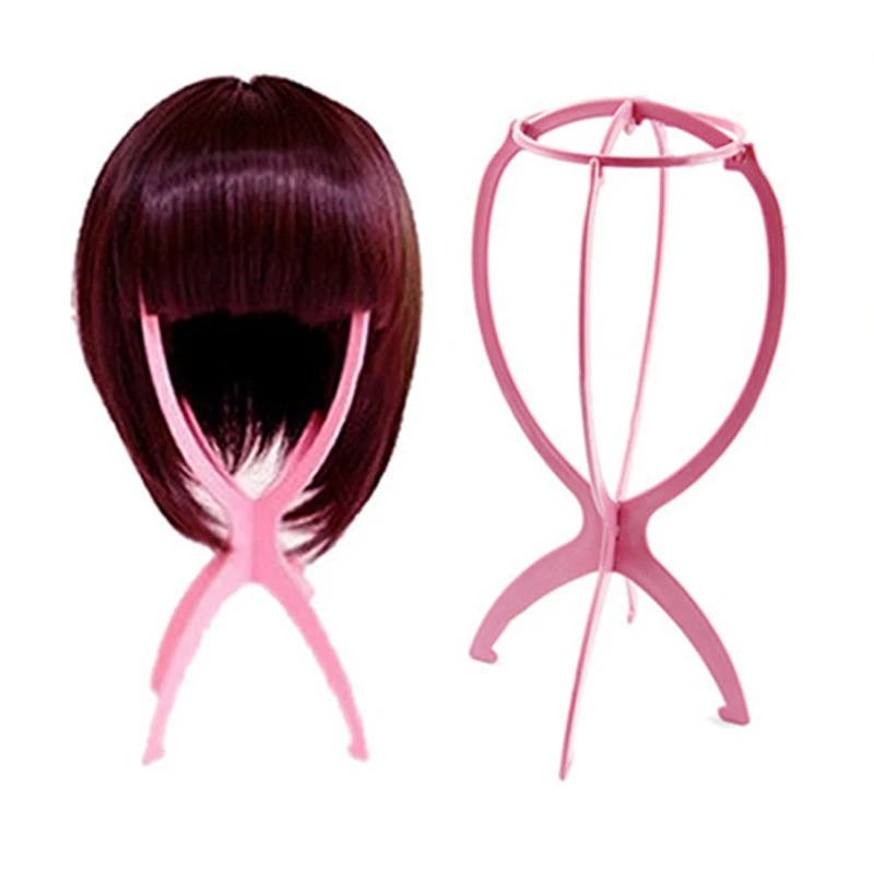 Stock Professional wig stand plastic wig stand wig display stand