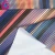 Import Stripe pattern100% polyester tie dye colour printed canvas fabric from China
